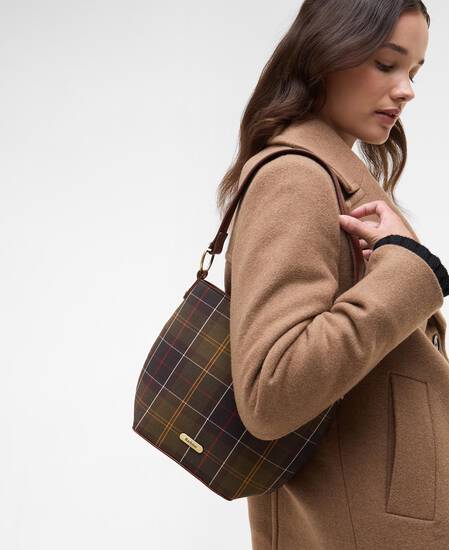 Cedar Tartan Bucket Bag Classic Tartan