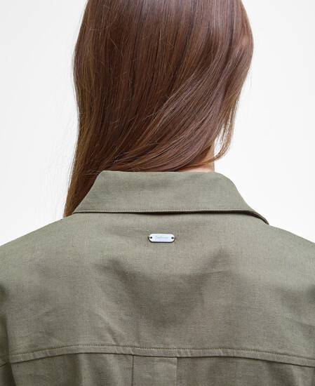 Nicole Midi Dress Dusky Green