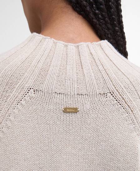 Vera Knitted Midi Dress Oat