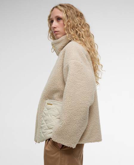 Brawby Fleece Silver Cloud/Oatmeal