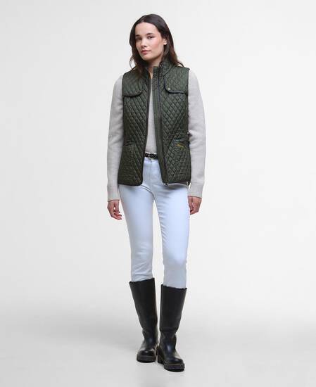 Dahlia Gilet Olive