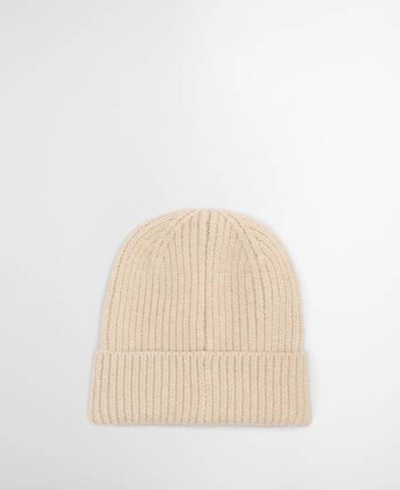 Pendle Beanie & Blair Scarf Gift Set Hessian Navy