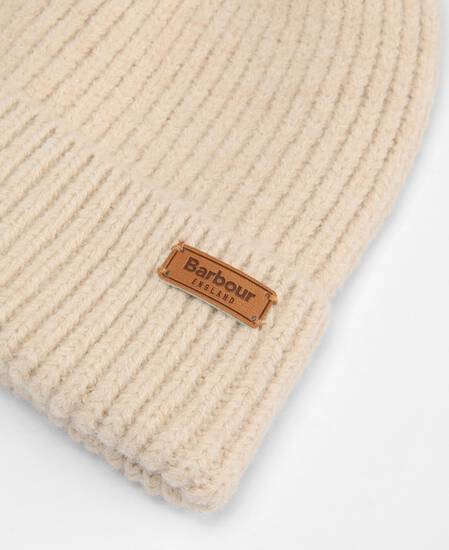 Pendle Beanie & Blair Scarf Gift Set Hessian Navy