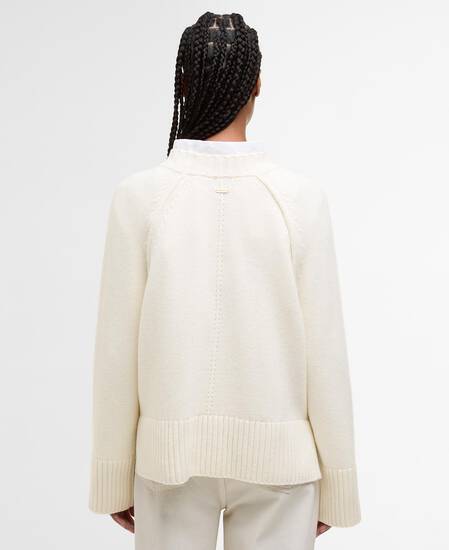 Ashdon Knitted Jumper Ecru