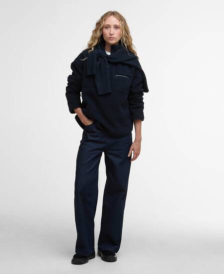 Mersea Half-Zip Fleece Navy