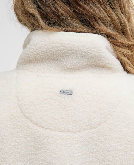 Mersea Half-Zip Fleece Natural