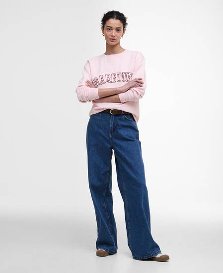 Northumberland Sweatshirt Pink Blush