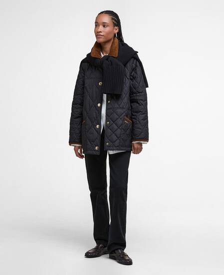 Lorrie Quilted Jacket Black