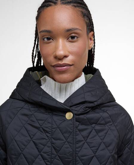 Hilary Quilted Jacket Black/Classic