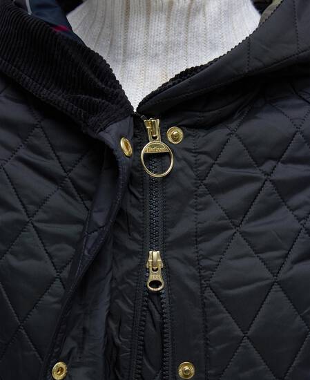 Hilary Quilted Jacket Black/Classic