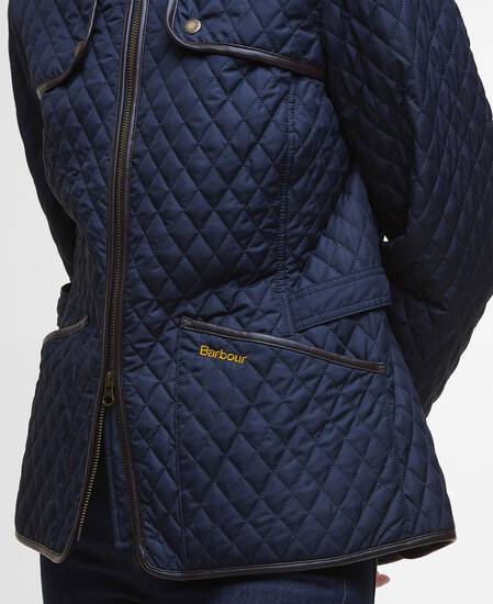 Dahlia Quilted Jacket Dark Navy