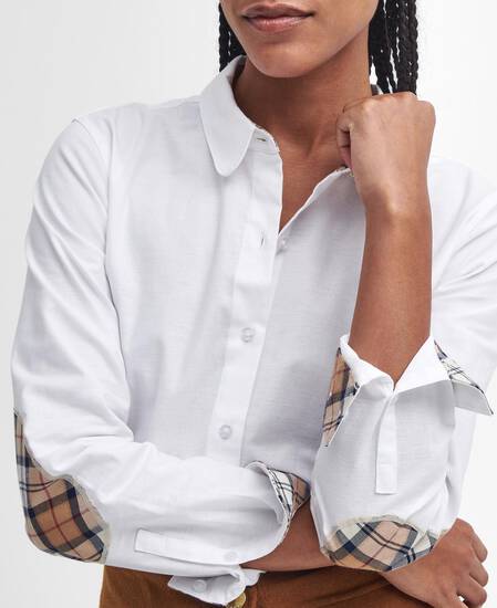 Lavender Tailored Long-Sleeved Shirt 