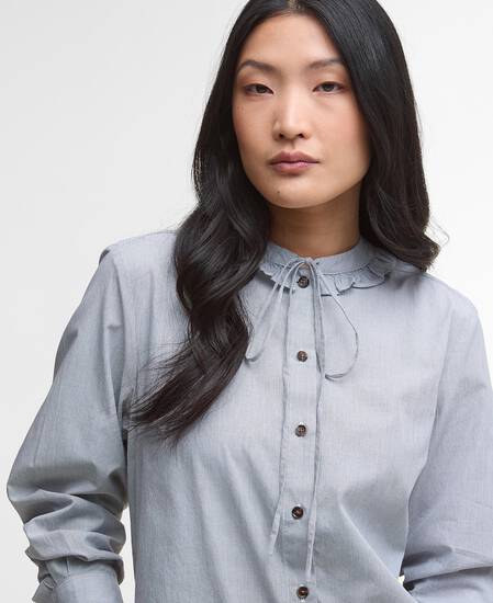 Cecelia Striped Shirt Black Stripe