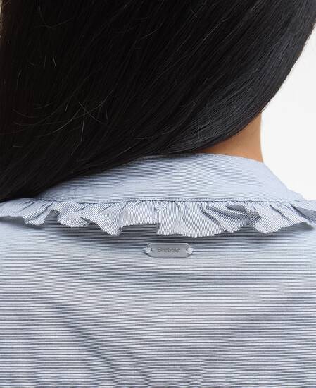 Cecelia Striped Shirt Black Stripe