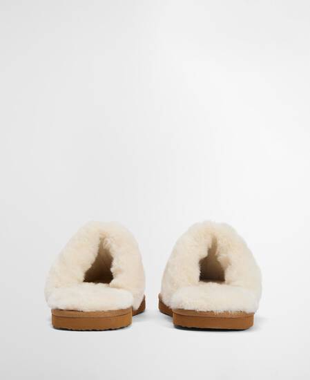 Claudia Tartan Mule Slippers Hessian Tartan
