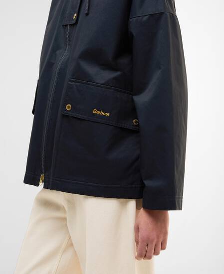 Cecile Showerproof Jacket Dark Navy