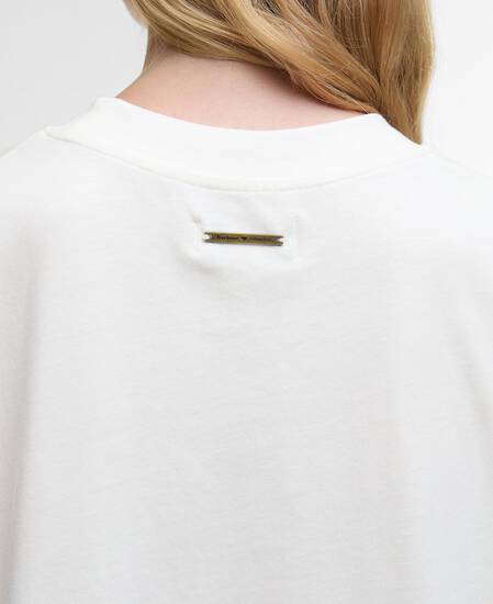 Barbour FARM Rio Maria Clara Graphic T-Shirt Off White