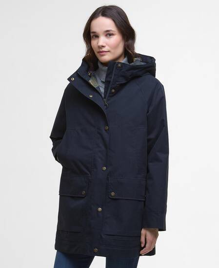 Winter Beadnell Waterproof Jacket Deep Navy/Classic