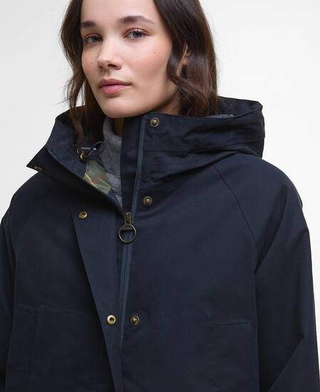 Winter Beadnell Waterproof Jacket Deep Navy/Classic