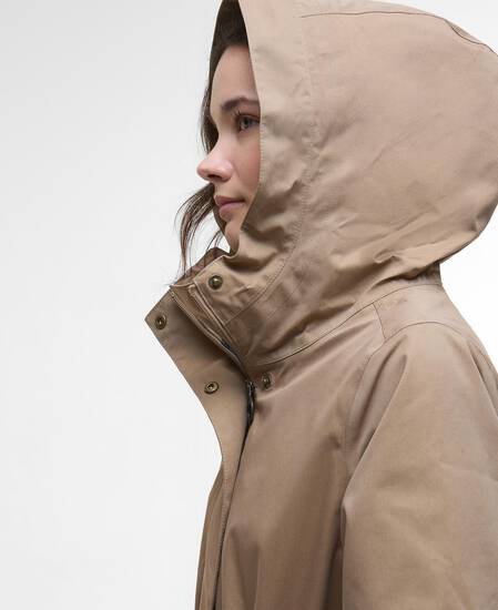 Bowlees Waterproof Jacket Military Brown