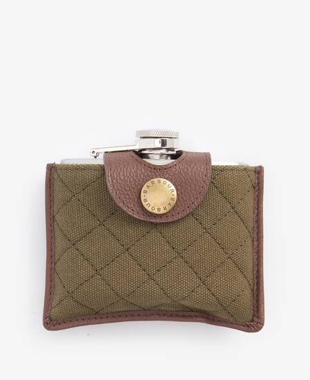 Padbury Quilted Hip Flask 