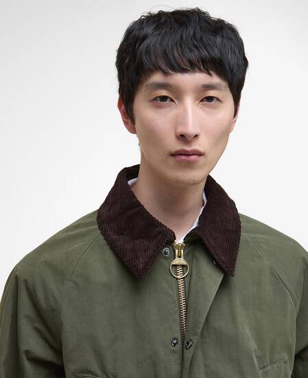 Peached Oversized Bedale Casual Jacket 