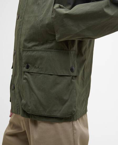 Peached Oversized Bedale Casual Jacket 