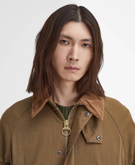 Peached Oversized Bedale Casual Jacket 