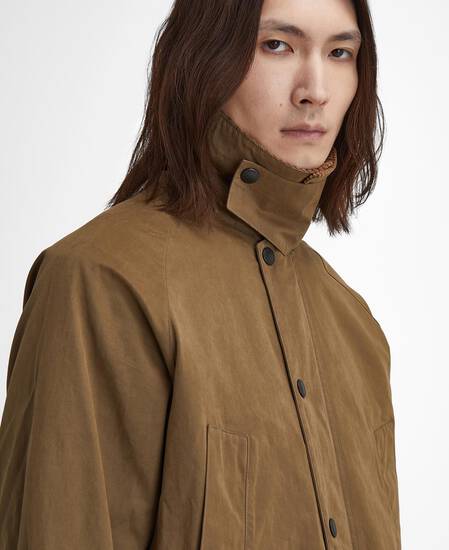 Peached Oversized Bedale Casual Jacket 