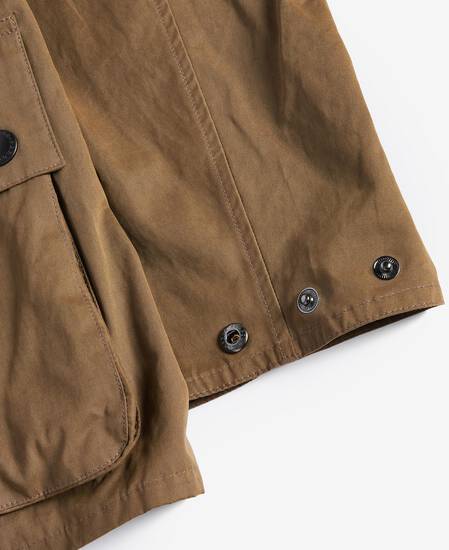 Peached Oversized Bedale Casual Jacket 