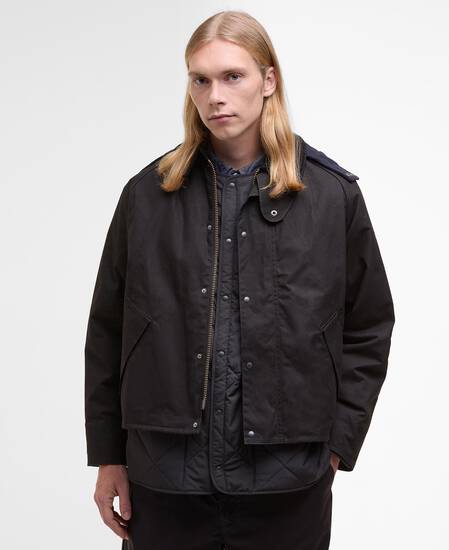 Barbour x Kaptain Sunshine Cruiser Casual Jacket Black
