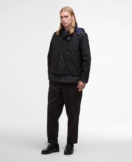 Barbour x Kaptain Sunshine Cruiser Casual Jacket Black