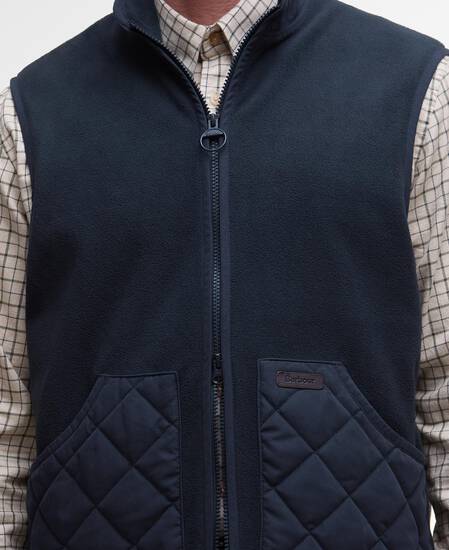 Lowich Fleeced Gilet Navy