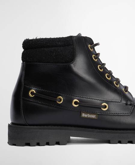 Tiller Moccasin Boots Black