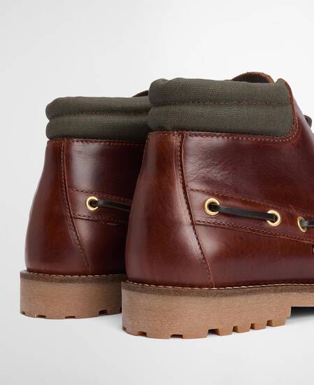 Tiller Moccasin Boots Mahogany