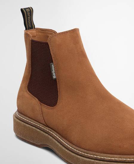 Tinstone Chelsea Boots Toffee Suede