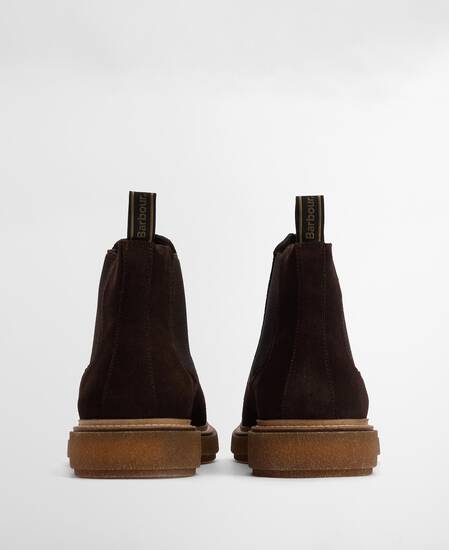 Tinstone Chelsea Boots Choc Suede