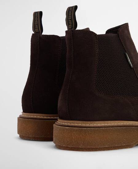 Tinstone Chelsea Boots Choc Suede