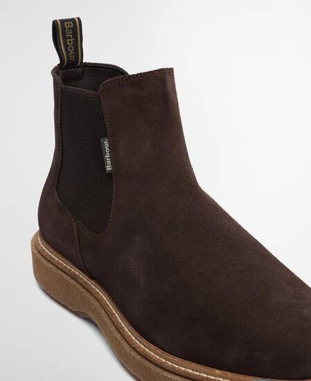 Tinstone Chelsea Boots Choc Suede