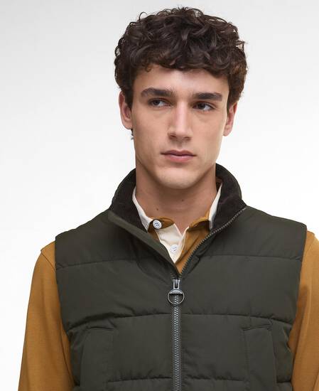 Bedale Puffer Gilet Sage
