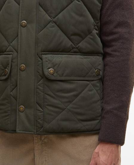 Winter Lowerdale Gilet Dark Olive