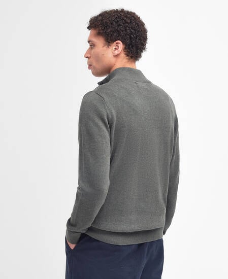 Cotton Half-Zip Jumper 
