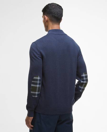 Avoch Half-Zip Jumper Navy Marl