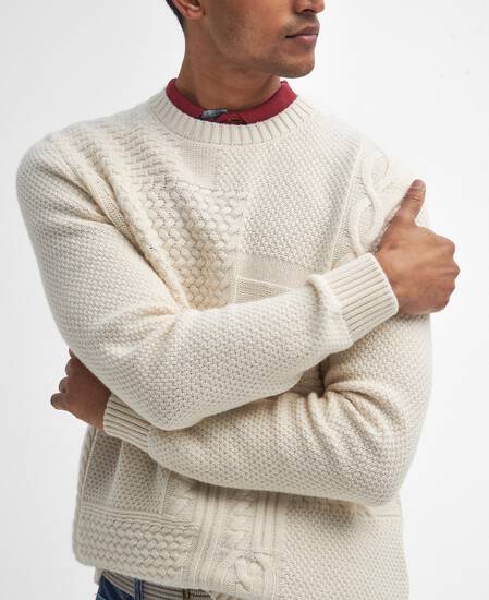 Casey Cable-Knit Crew Neck Jumper 