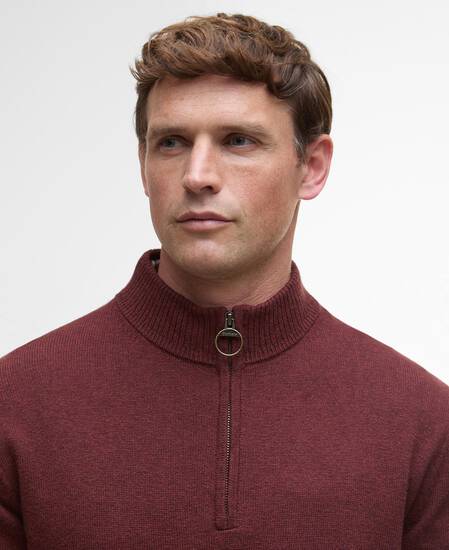 Kelson Half-Zip Jumper Fired Brick
