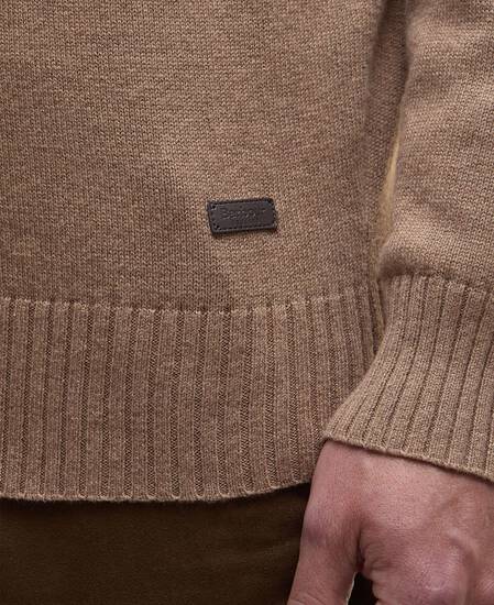 Kelson Half-Zip Jumper Stone