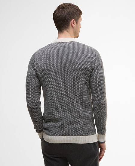 Decton Knitted Polo Shirt Mist