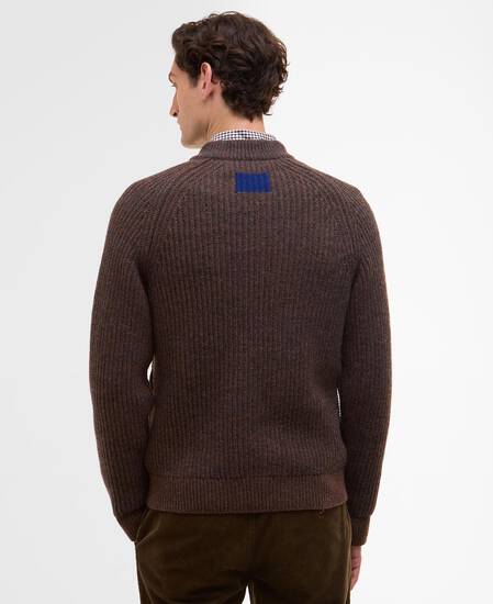 Paul Smith loves Barbour Knitted Bomber Jacket Rustic