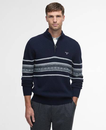 Kepwick Half Zip Jumper Navy