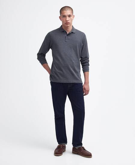 Essential Long-Sleeved Polo Shirt 